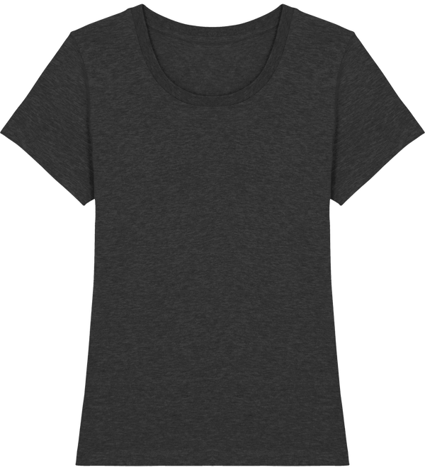 Tee shirt ajuste femme stella expresser face Dark Heather Grey