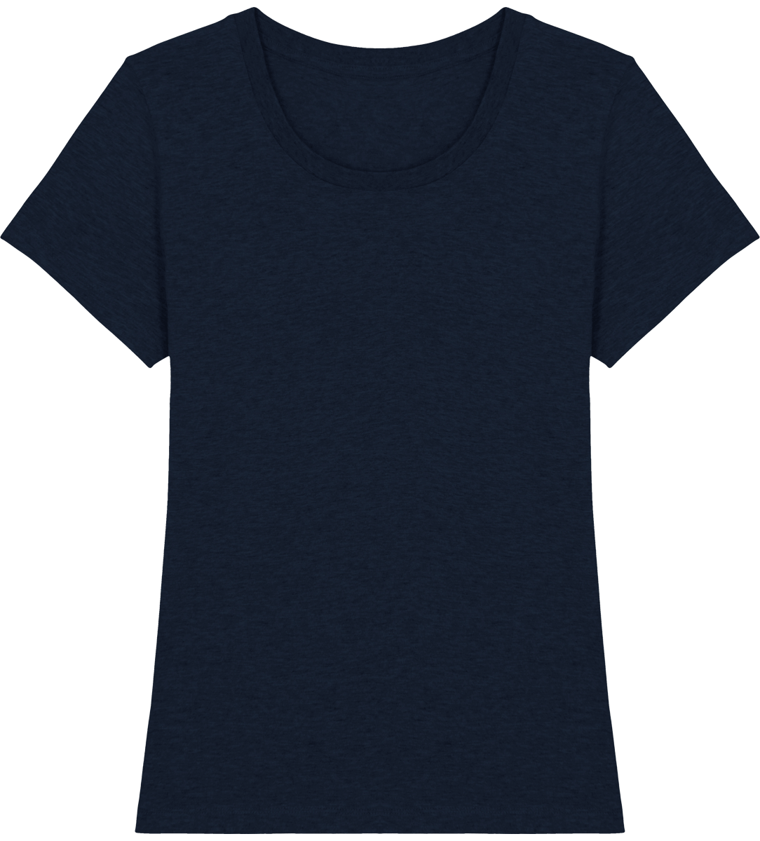 Tee shirt ajuste femme stella expresser face Black Heather Blue