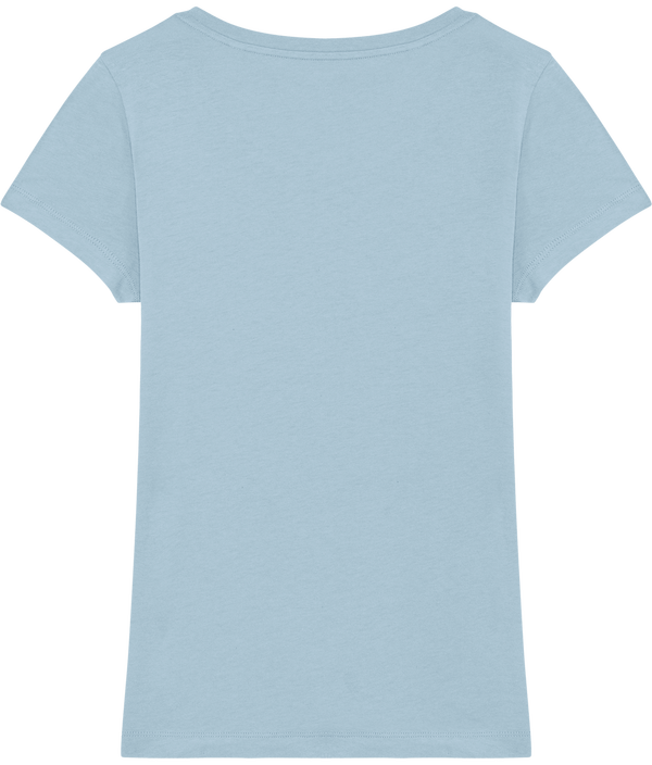 Tee shirt ajuste femme stella expresser dos Sky blue