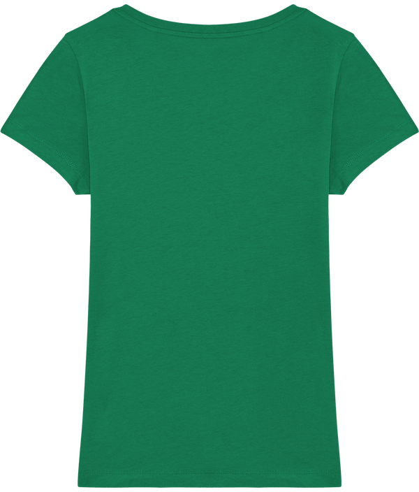 Tee shirt ajuste femme stella expresser dos Varsity Green