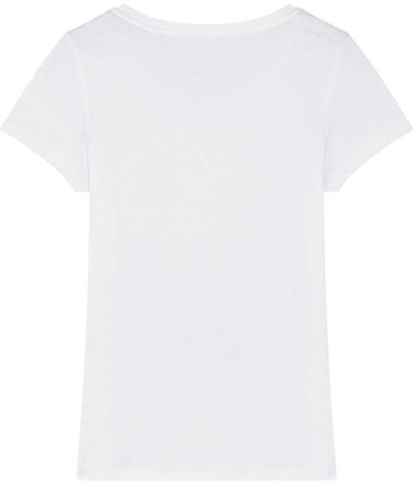 Tee shirt ajuste femme stella expresser dos White