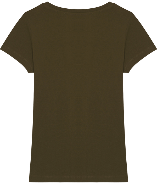 Tee shirt ajuste femme stella expresser dos British Khaki