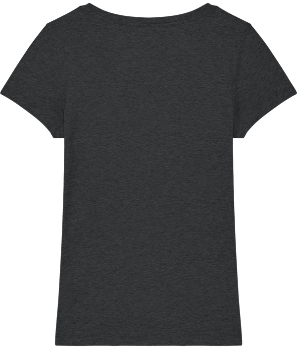 Tee shirt ajuste femme stella expresser dos Dark Heather Grey