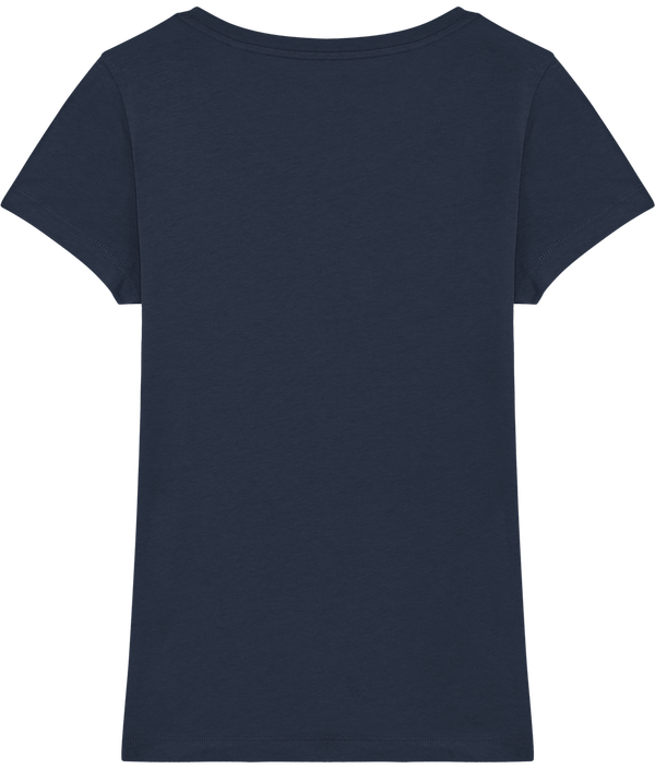 Tee shirt ajuste femme stella expresser dos French Navy