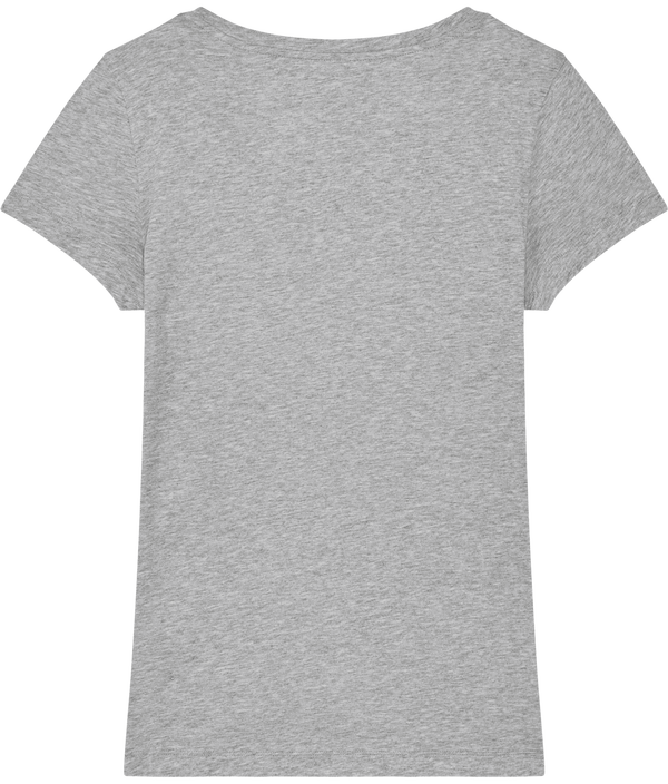 Tee shirt ajuste femme stella expresser dos Heather Grey