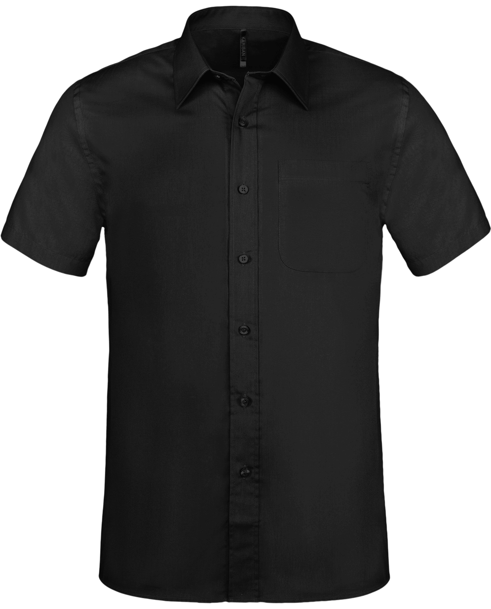 Short Sleeve Shirt Men | Tunetoo Black