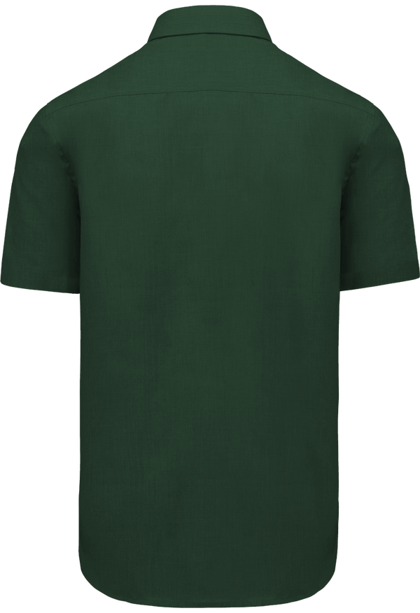 Chemise manches courtes homme dos Forest Green