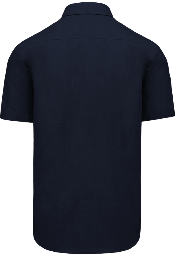 Chemise manches courtes homme dos Navy