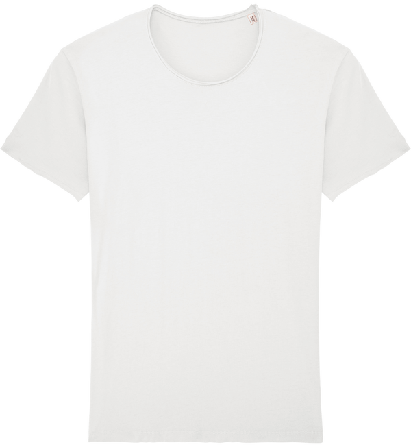 T shirt homme stanley imagines vintage face Garment Dyed White