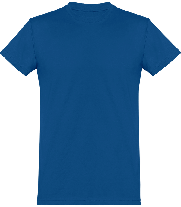 Camiseta Básica Hombre Manga Corta Personalizada En Bordado O Estampado | Tunetoo Royal Blue