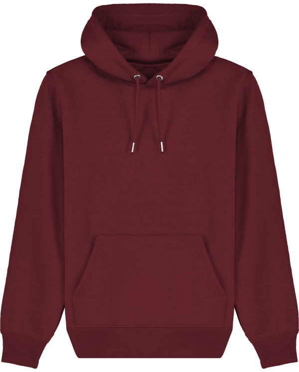 Unisex hoodie sweatshirt 350g m cruiser face Burgundy