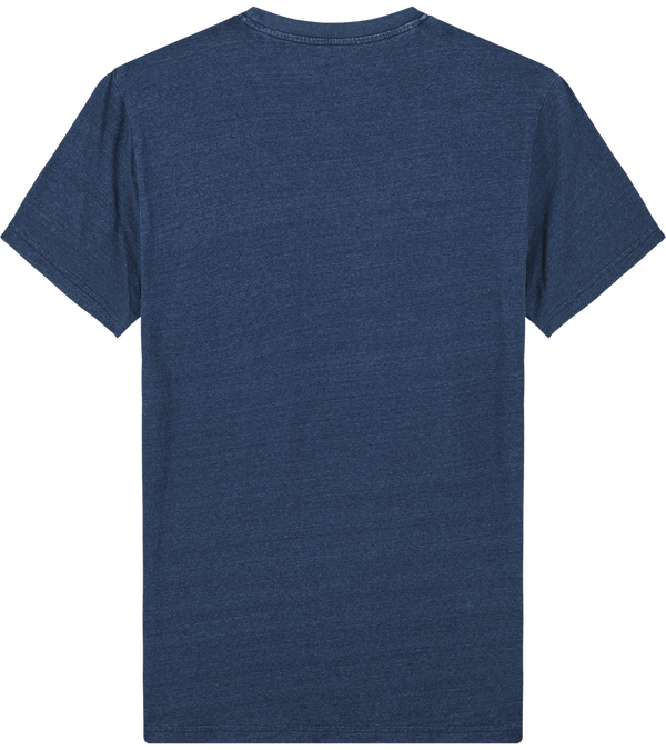 Tee shirt unisexe stanley creator denim dos Mid Washed Indigo
