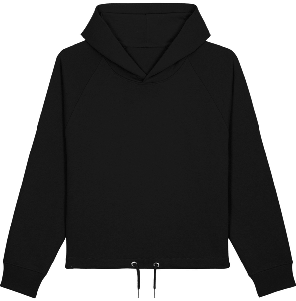 Sweatshirt capuche a cordon femme bower face Black