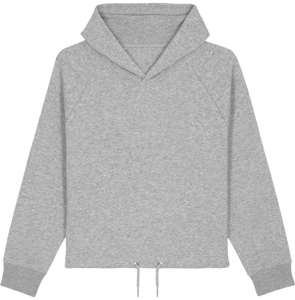 Sweatshirt capuche a cordon femme bower face Heather Grey
