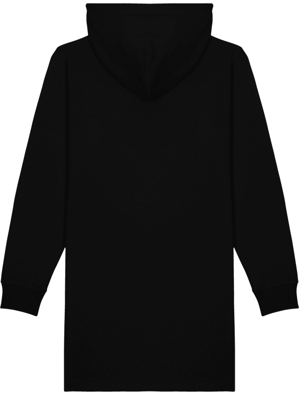 Robe sweatshirt a capuche streeter dos Black