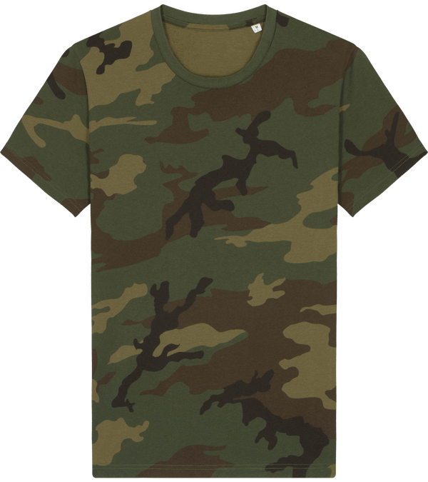 Tee shirt manches courtes creator aop face Camouflage