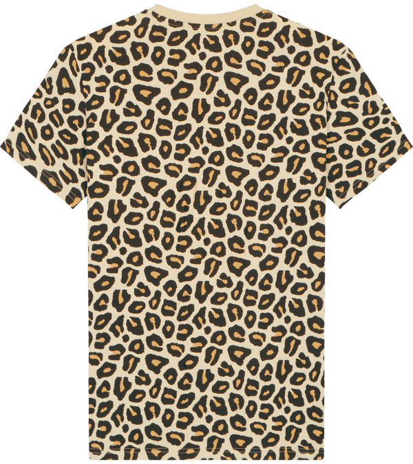 Tee shirt manches courtes creator aop dos Leopard