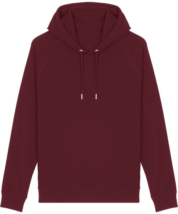 Sweat a poche laterale sider face Burgundy