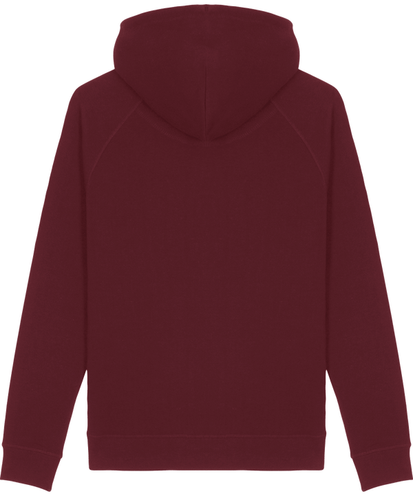 Sweat a poche laterale sider dos Burgundy