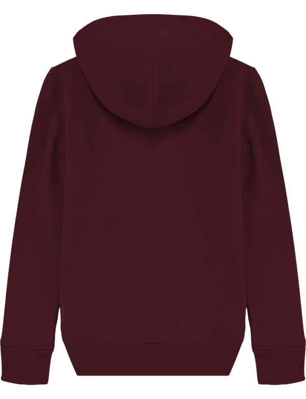 Sweat shirt enfant mini cruiser dos Burgundy