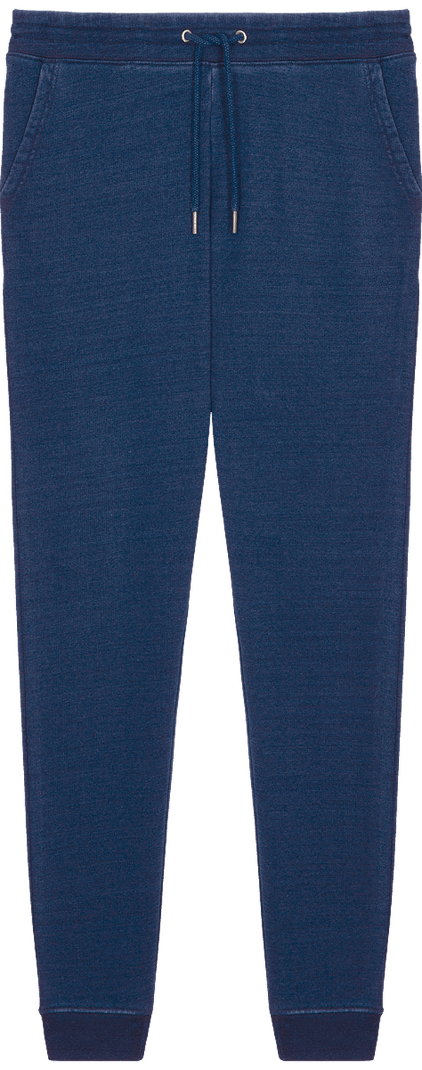 Pantalon de jogging femme tracer denim face Mid Washed Indigo