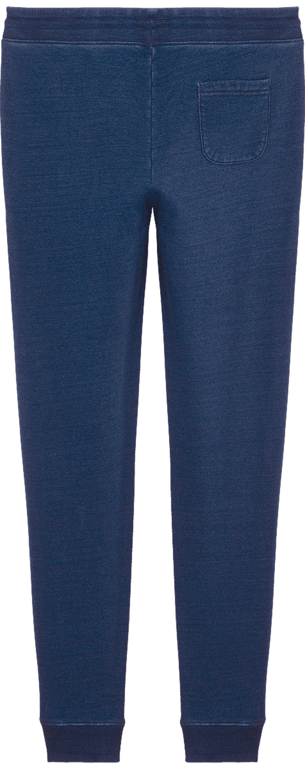Pantalon de jogging femme tracer denim dos Mid Washed Indigo