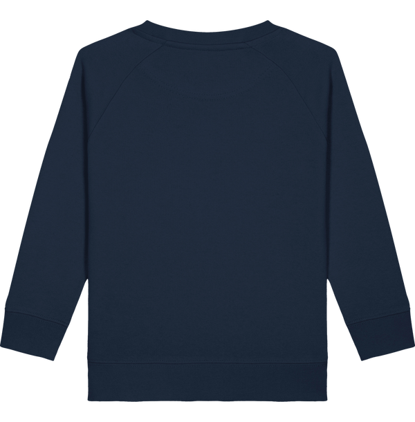 Sweat col rond enfant mini scouter dos French Navy