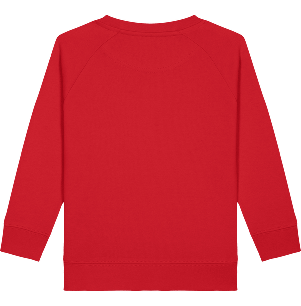 Sweat col rond enfant mini scouter dos Red