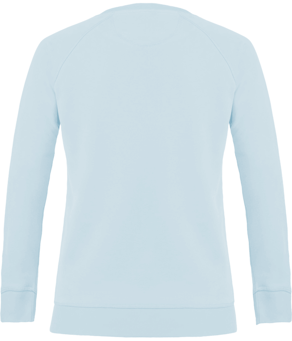 Sweat col rond femme stella trips dos Baby Blue