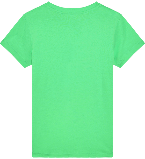 Tee shirt enfant bio stanley mini creator dos Chameleon Green
