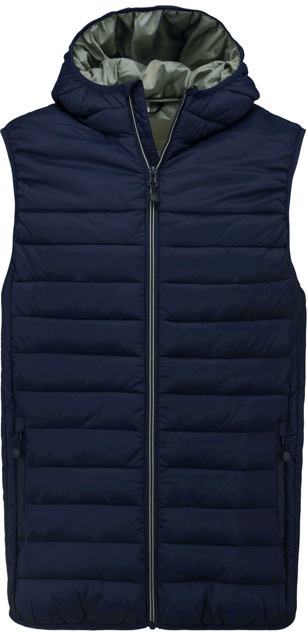 Bodywarmer a capuche face Navy