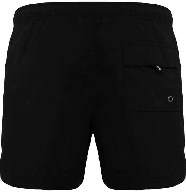 Short de bain lacet rayes dos Black