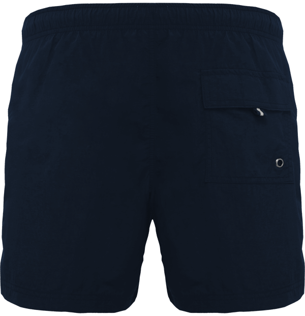Short de bain lacet rayes dos Sporty Navy