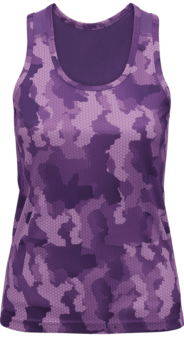 Debardeur performance femme camo plexus Camo Purple