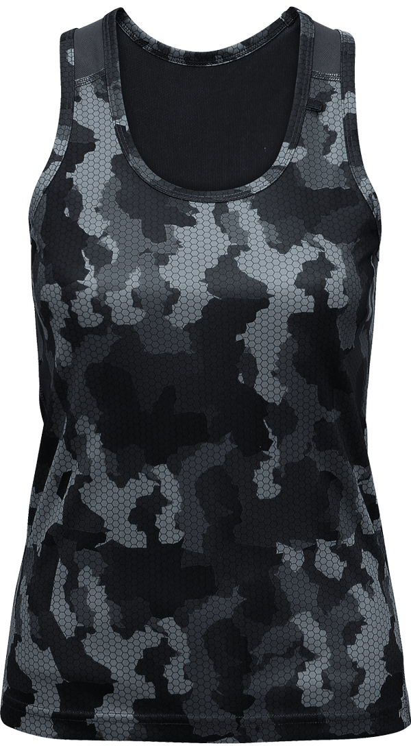 Debardeur performance femme camo plexus Camo Charcoal