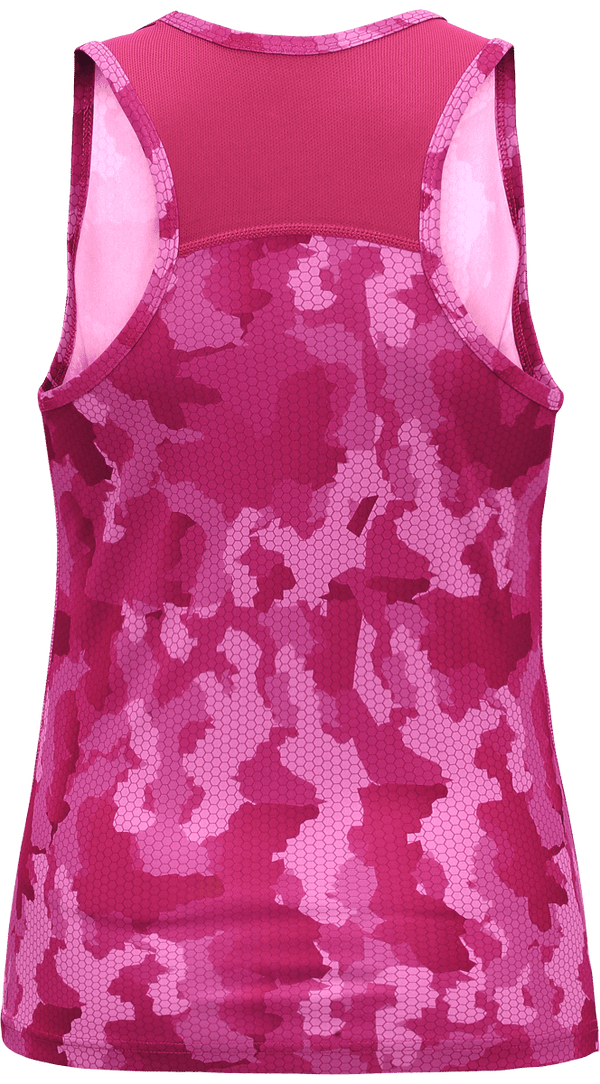 Debardeur performance femme camo dos Camo Hot Pink