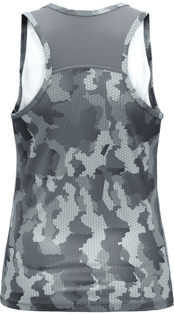 Debardeur performance femme camo dos Camo Silver