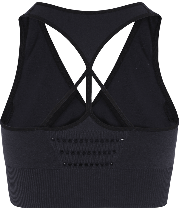 Brassiere multisports coupe 3d dos Black