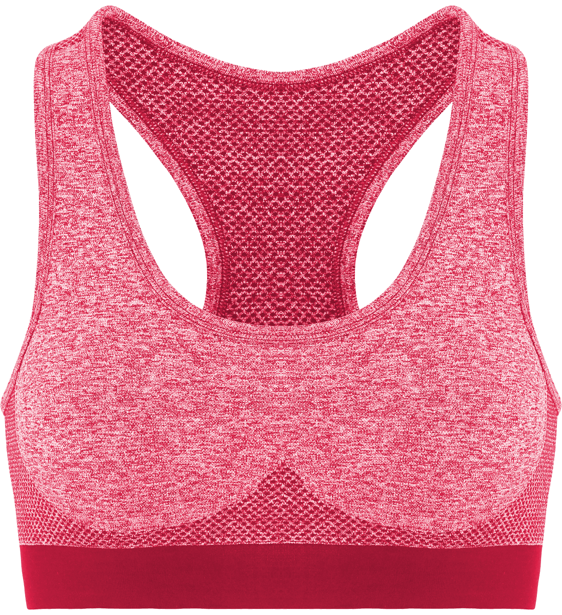 Brassière Multisports Coupe 3D Sans Coutures Burgundy