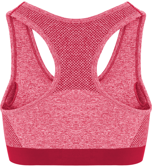 Brassiere multisports coupe 3d sans couture sculpt dos Burgundy