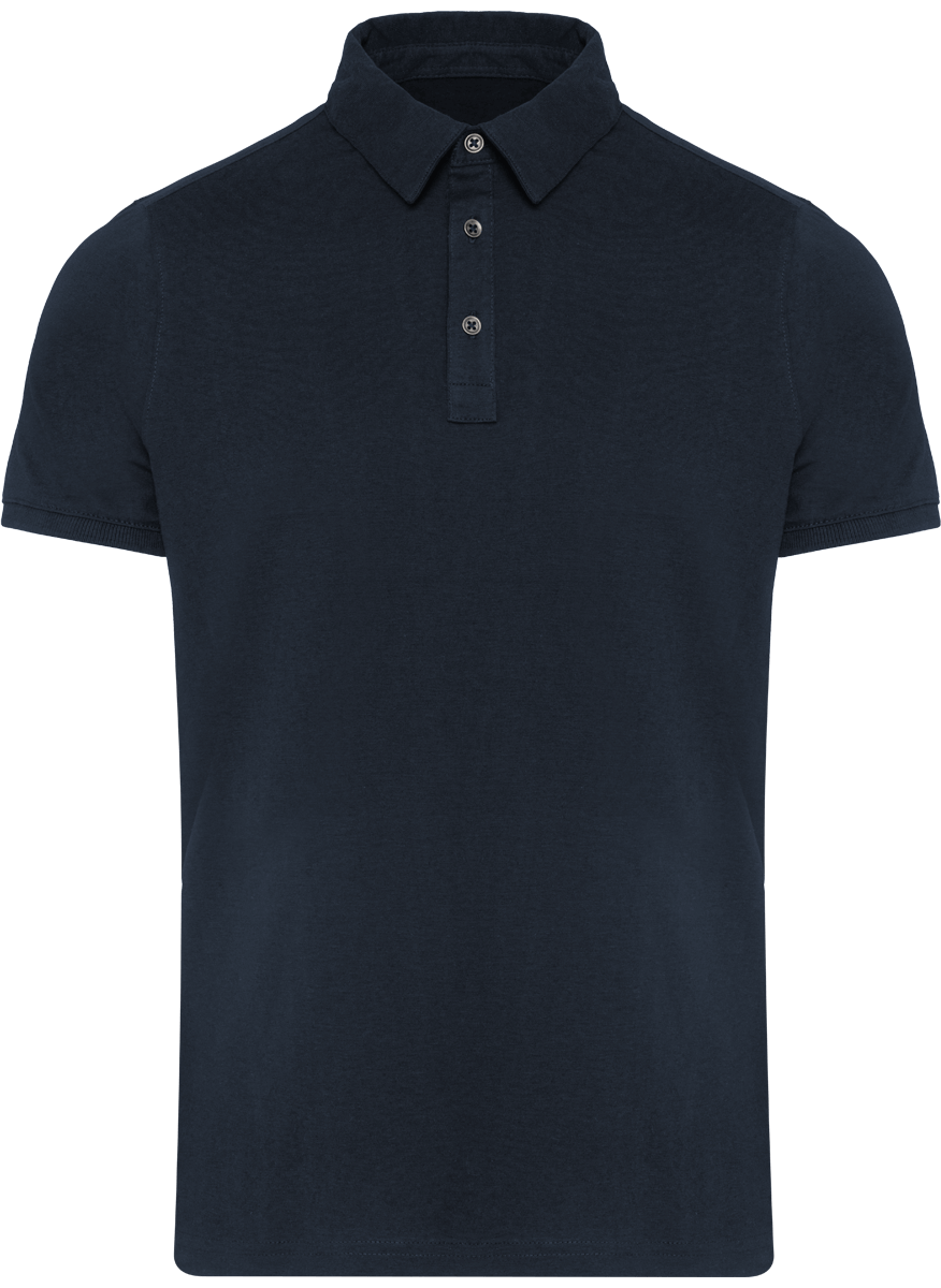 Polo Jersey Homme Personnalisable Navy