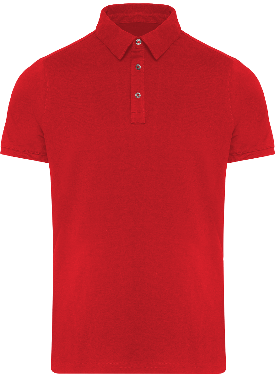 Polo Jersey Homme Personnalisable Red