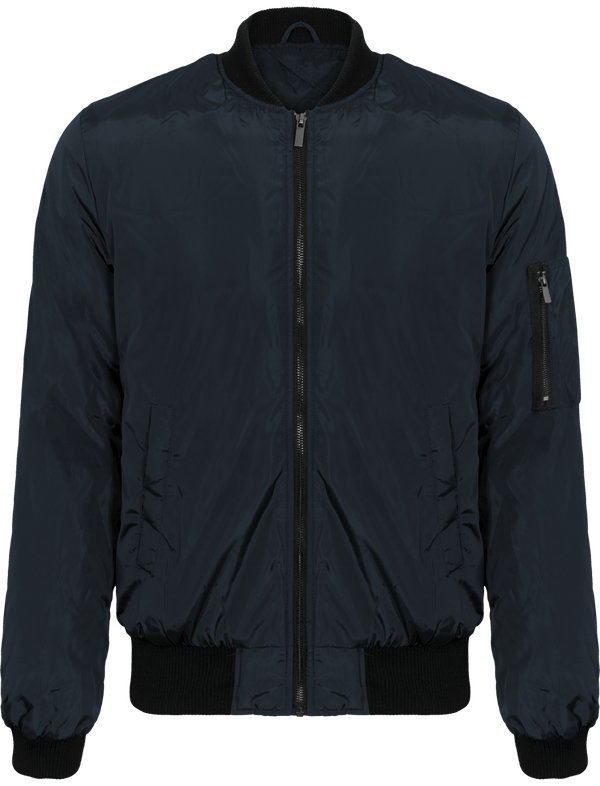 Blouson bomber homme face Navy