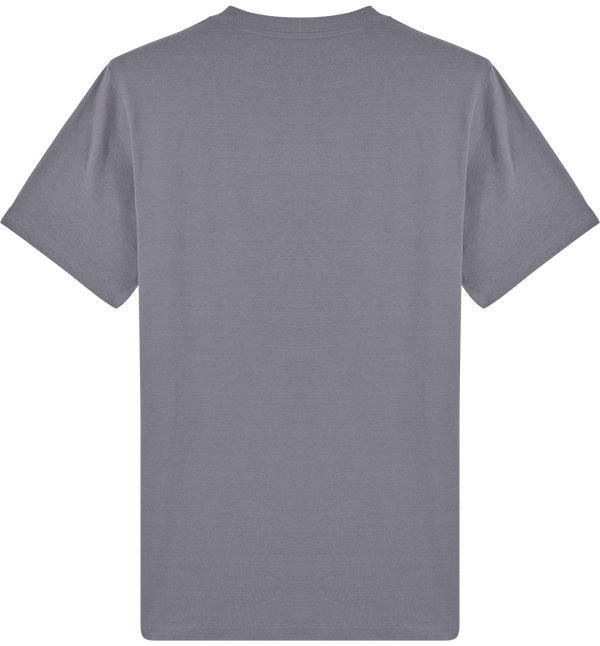 Tee shirt epais homme bio stanley sparker dos Lava Grey
