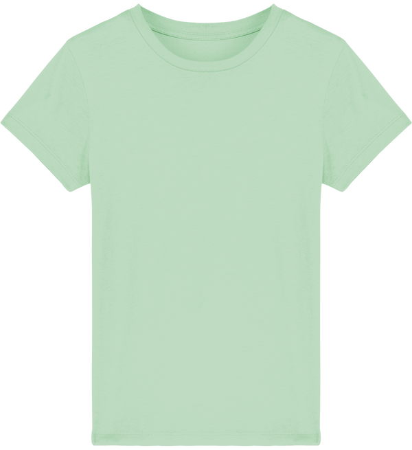 Tee shirt enfant bio stanley mini creator face Geyser Green