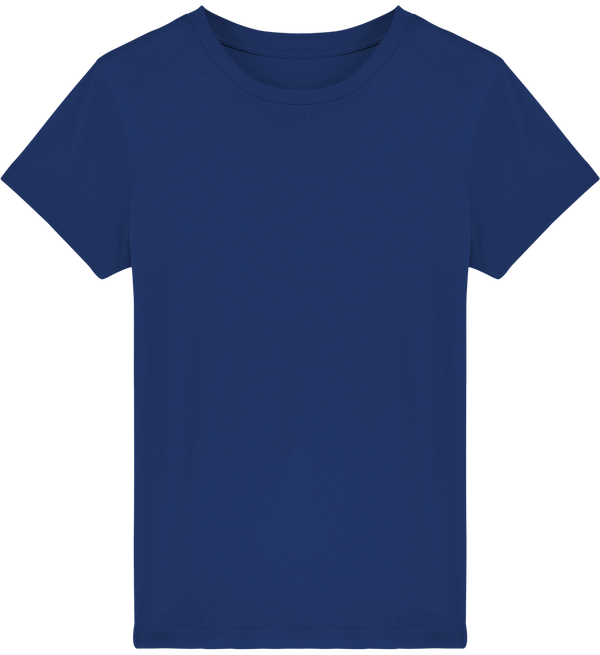 Tee shirt enfant bio stanley mini creator face Majorelle Blue