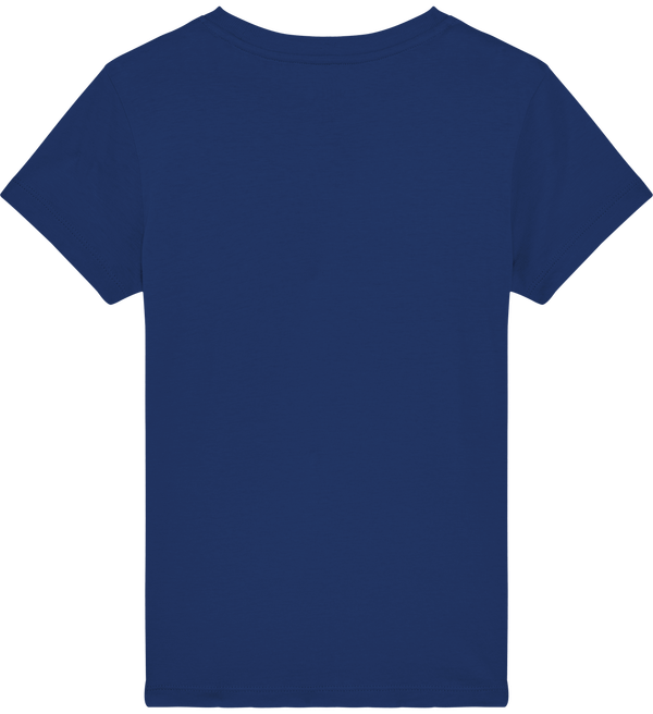 Tee shirt enfant bio stanley mini creator dos Majorelle Blue