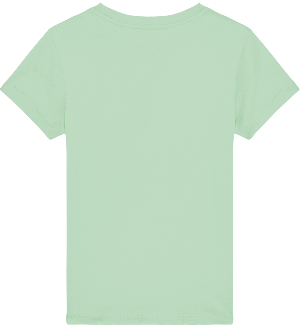 Tee shirt enfant bio stanley mini creator dos Geyser Green