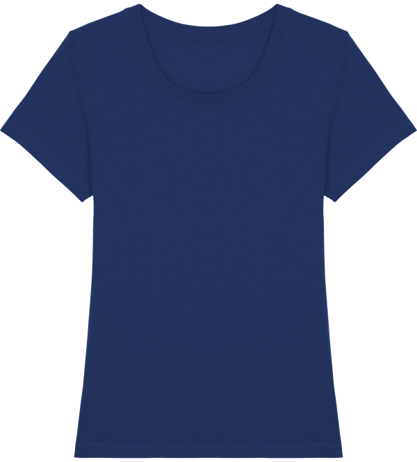 Tee shirt ajuste femme stella expresser face Majorelle Blue