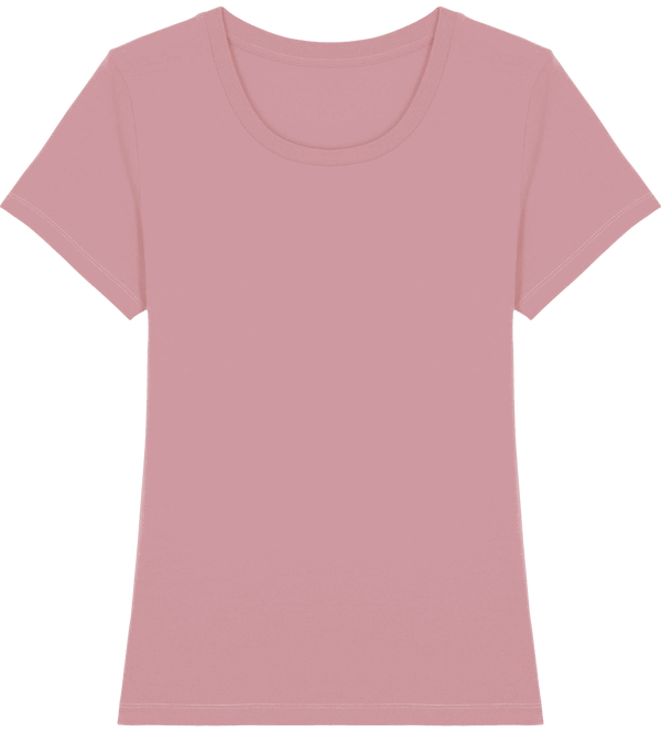 Tee shirt ajuste femme stella expresser face Canyon Pink